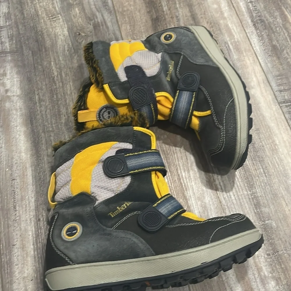 TIMBERLAND Waterproof Termouter Insulated Snow Boots Outdoor Winter size 6